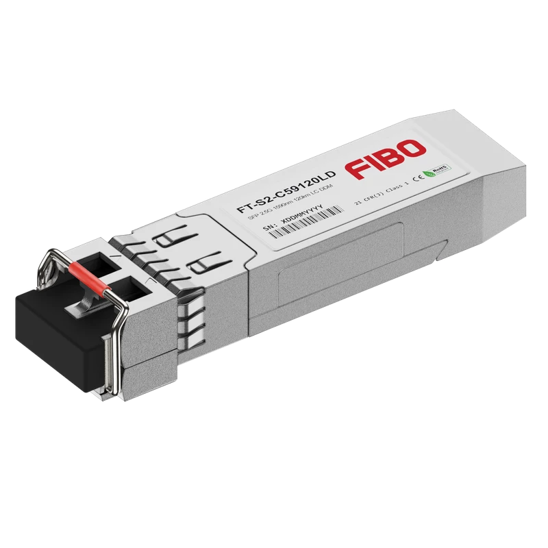 SFP Трансивер FIBO STM-16/OC-48 CWDM SFP модуль 1590нм 120км